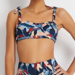 PatBo beaded sequins top